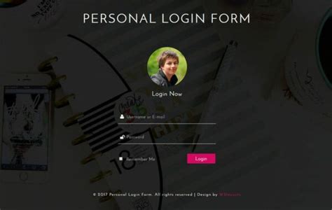 Personal Login